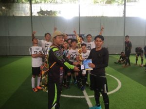 Sonic Futsal Club juara open turnamen Asosiasi Futsal Kabupaten (AFK) Karawang regional Karawang Selatan.