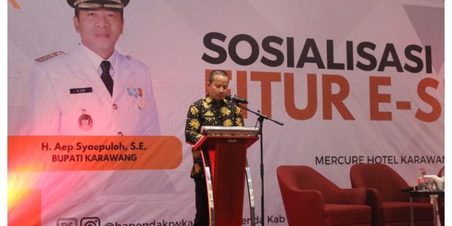 Permudah Bayar Pajak, Bapenda Karawang Gelar Sosialisasi Fitur e-SPPT