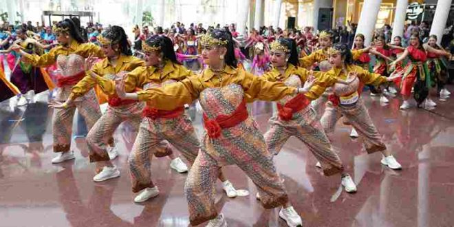 Lestarikan Budaya Bangsa, Ribuan Penari se Indonesia Kumpul di Mall Resinda