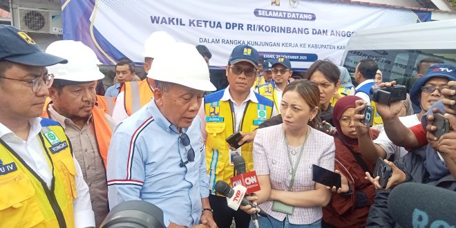 Akhiri 20 Tahun Banjir Abadi Dengan Proyek Pintu Air, Saan Mustopa Tinjau Lokasi