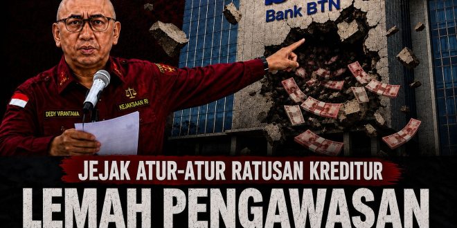 Jaksa Soroti Lemahnya Pengawasan Pencairan Kredit BTN
