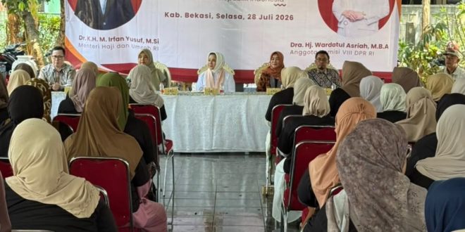 Kemen Haji dan Umroh dan Anggota DPR RI Hj Wardatul Asriah Gelar Sosialisasi Pelaksanaan Haji 2027