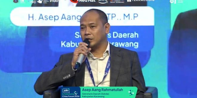 Sekda Karawang Didapuk Jadi Pemateri Digitalisasi Pelayanan Publik di Jakarta